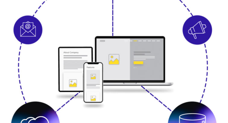 Content Deliver Network graphic