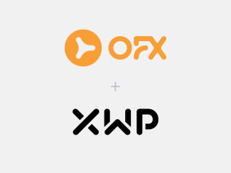 OFX and XWP logos on the white background